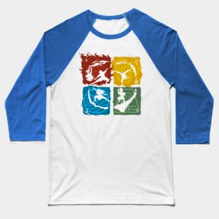 Avatar Bending Baseball T-Shirt